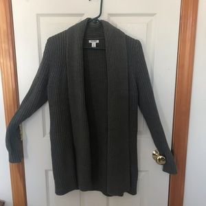 Charcoal Gray Cardigan